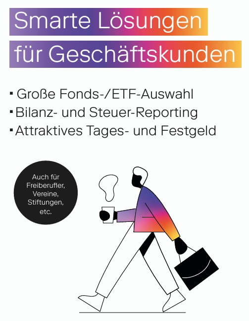 Business L�sungen f�r Gesch�ftskunden, Stiftungen, Vereine, Freiberufler