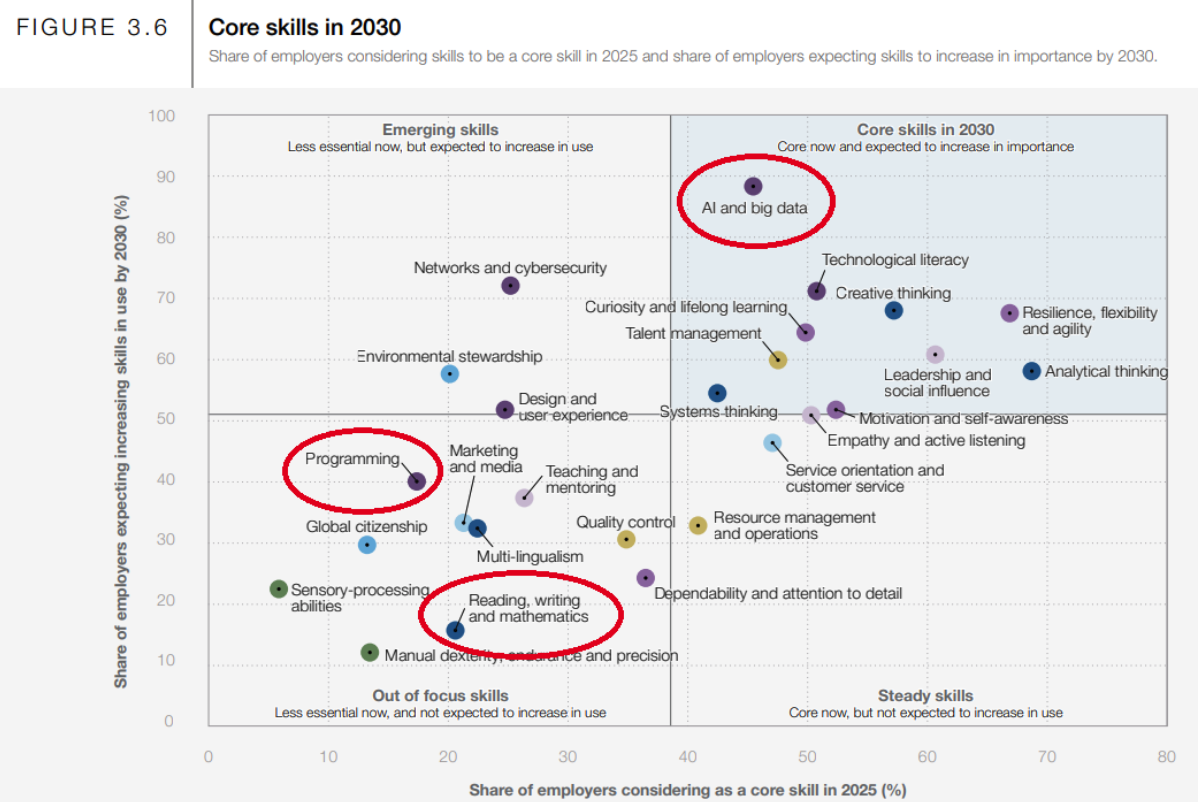 Professor Dr. Florian Weigert: Core skills 2030 - KI-Experten ohne Programmierungs- und Mathematikgrundlagen